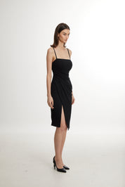 Black basic dress