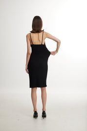 Black basic dress